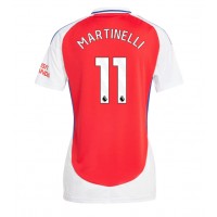 Maglia Calcio Arsenal Gabriel Martinelli #11 Prima Divisa Donna 2024-25 Manica Corta